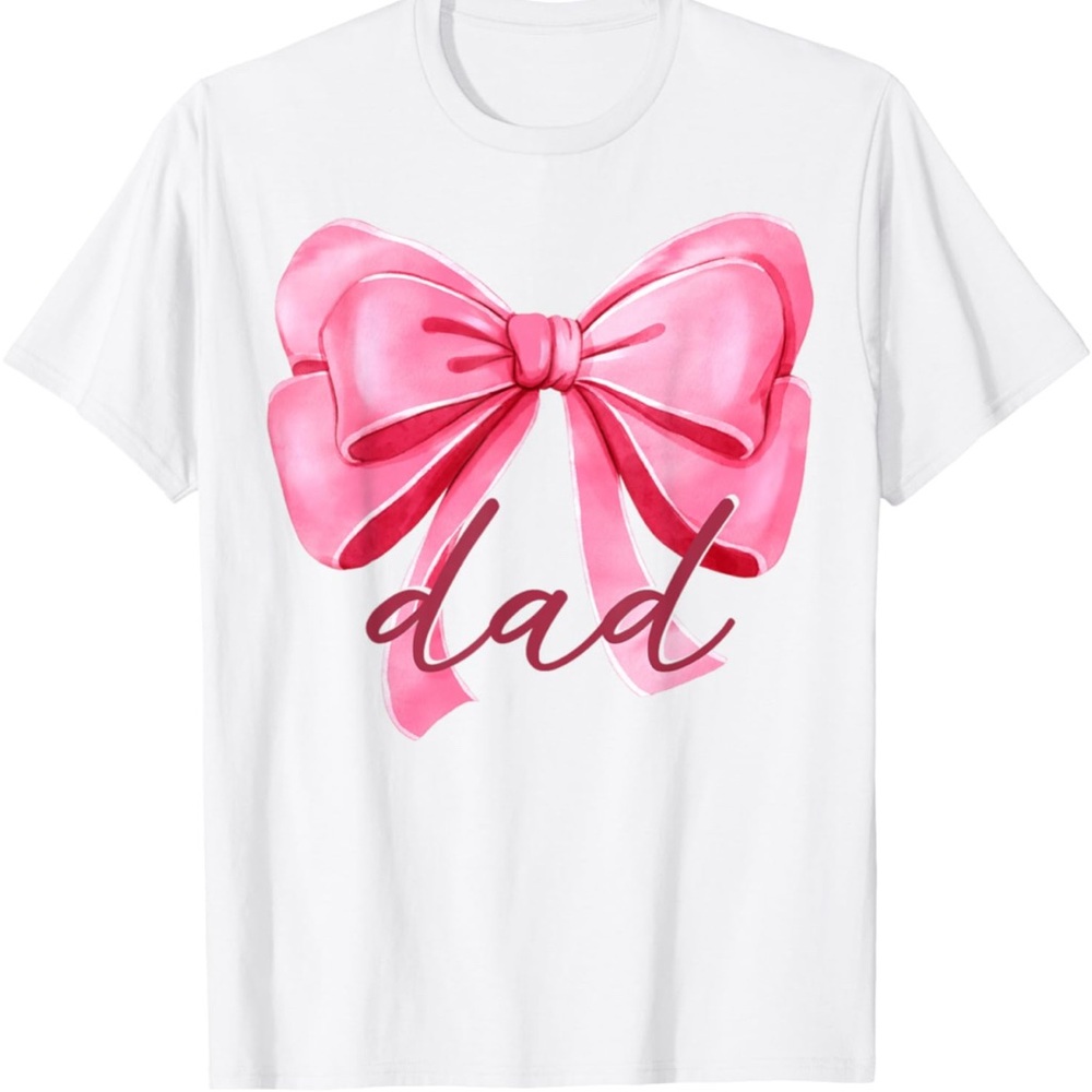 Pink Bow Graphic T-Shirt